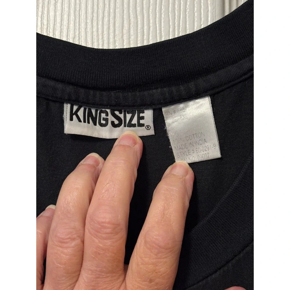 kingsize black cotton